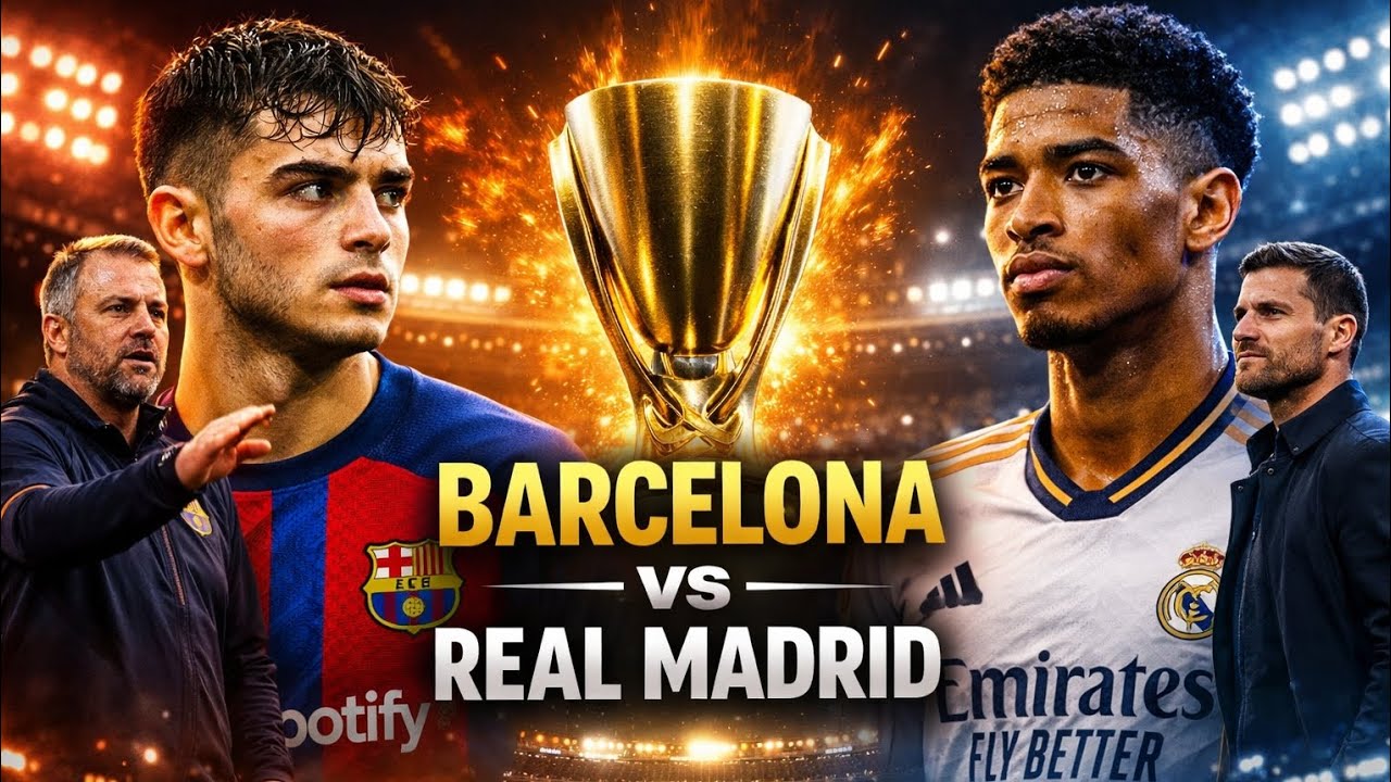 🔴Live now Barcelona vs Real Madrid | Super Cup 2026 Pre-Match Analysis & Tactical Breakdown”