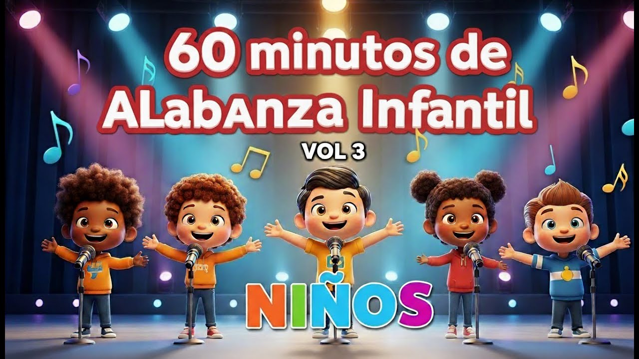 60 MINUTOS DE ALABANZA INFANTILVOLUMEN 3