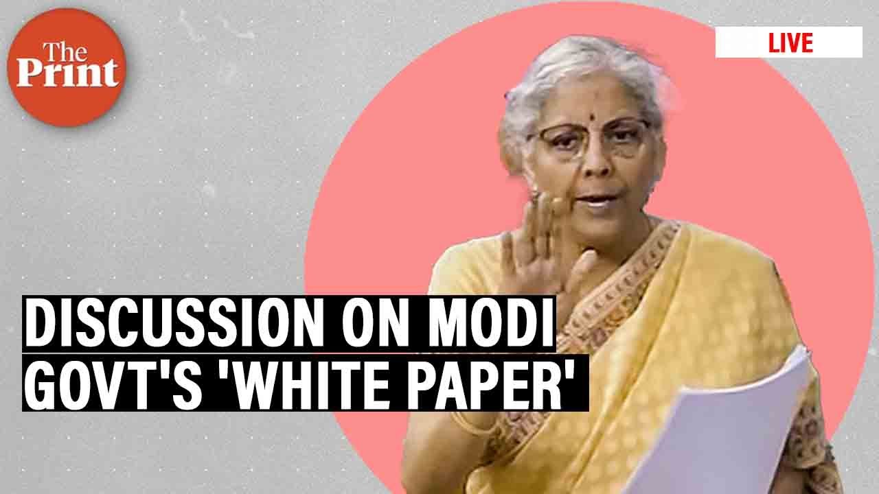 Discussion on Modi govt's 'White Paper': Finance Minister Nirmala Sitharaman attacks Opposition