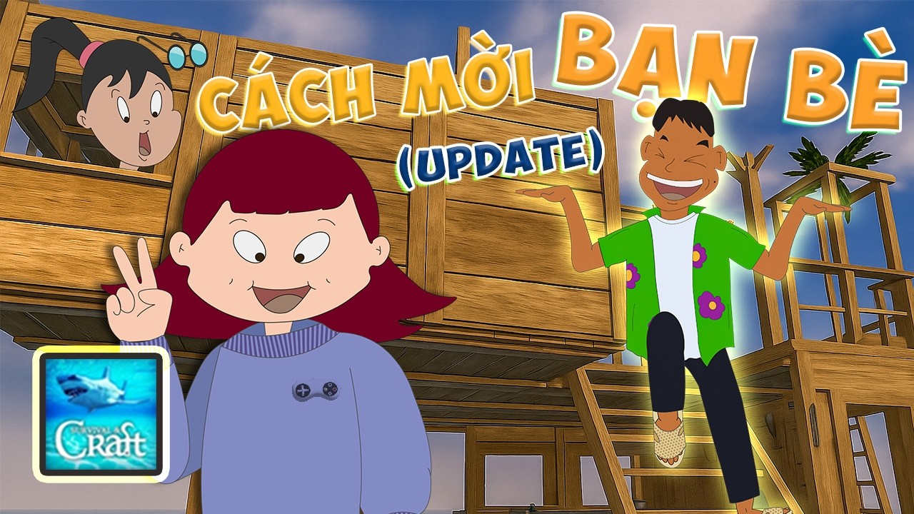 CÁCH MỜI BẠN BÈ | How to invite friends | Raft on survival : multiplayer (Update) | Vựa Trò Chơi