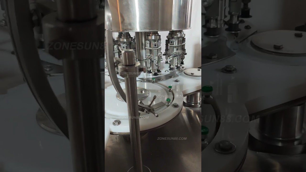ZONESUN High Speed Automatic Rotary Vials Capping Machine