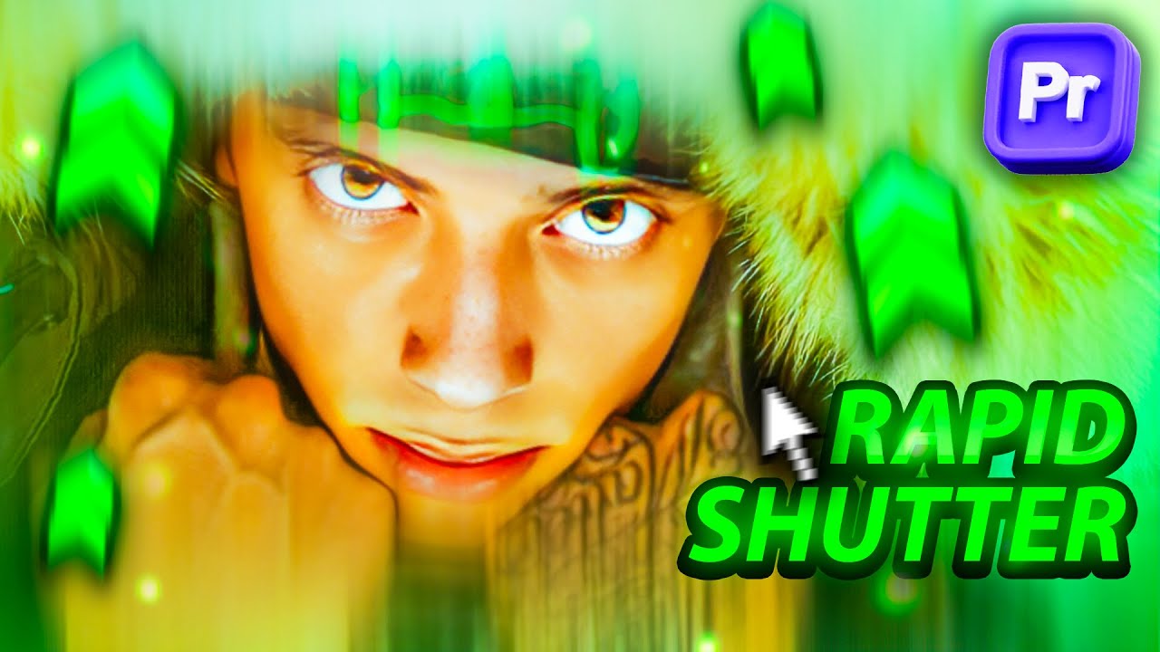 EASY RAPID SHUTTER TRANSITION EFFECT for Music Videos (Premiere Pro)