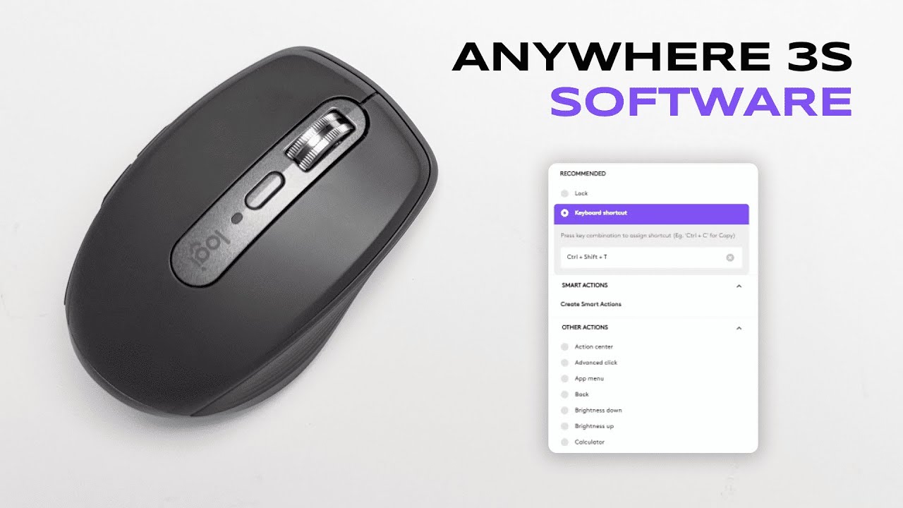 Мышь Logitech MX Anywhere 3s &mdash; обзор программного обеспечения Logi Options+