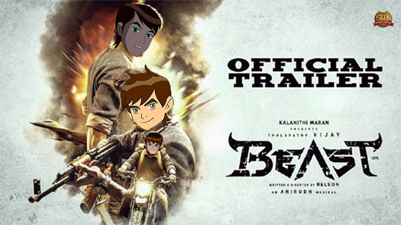 Beast trailer ben10 version | Thalapathy 65 | SB | Scaregrow boys