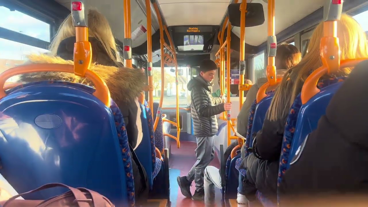(First Day of Stagecoach) Journey on Route 138 Stagecoach London SN66WNC 36631 15/3/25