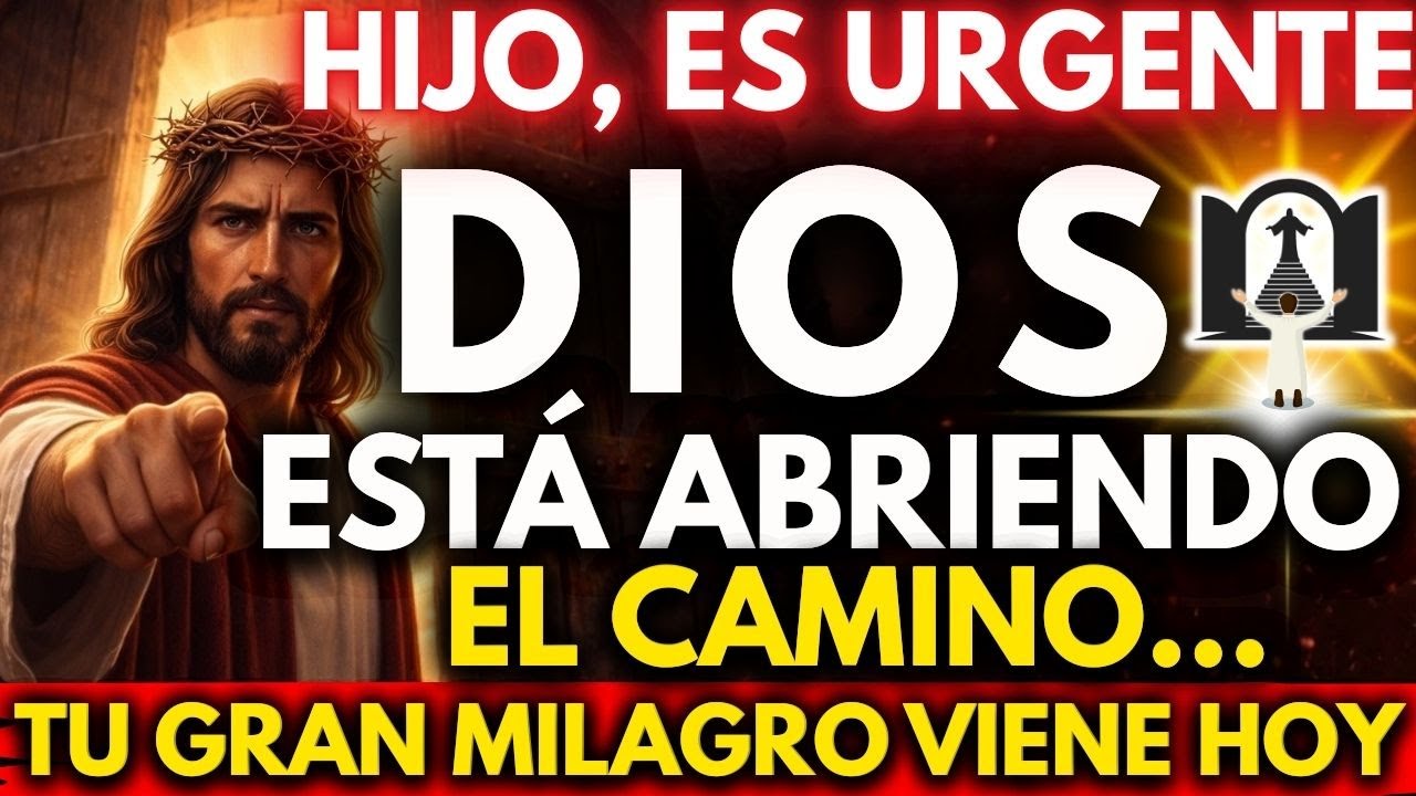 ✨ DIOS DICE: ESTOY ABRIENDO CAMINOS… TU GRAN MILAGRO VIENE SIN AVISO HOY
