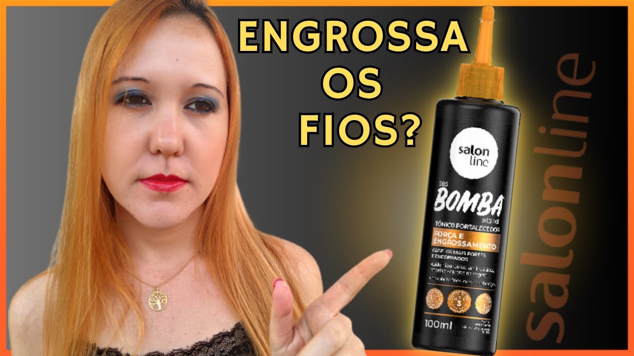 RESENHA T&Ocirc;NICO SALON LINE SOS BOMBA FOR&Ccedil;A E ENGROSSAMENTO