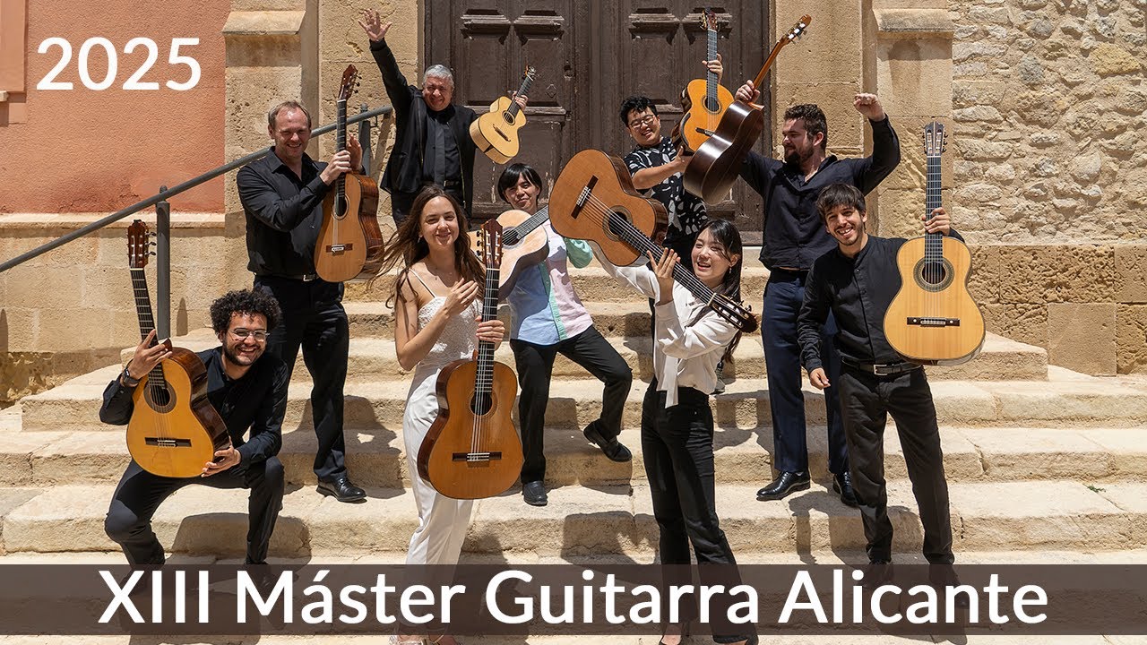 Alumnos XIII Master Guitarra Alicante, 2025