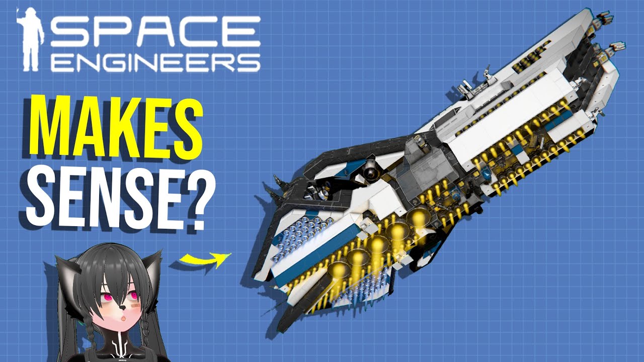 What Ion Ships With Hydrogen Boosters are Good for, Space Engineers