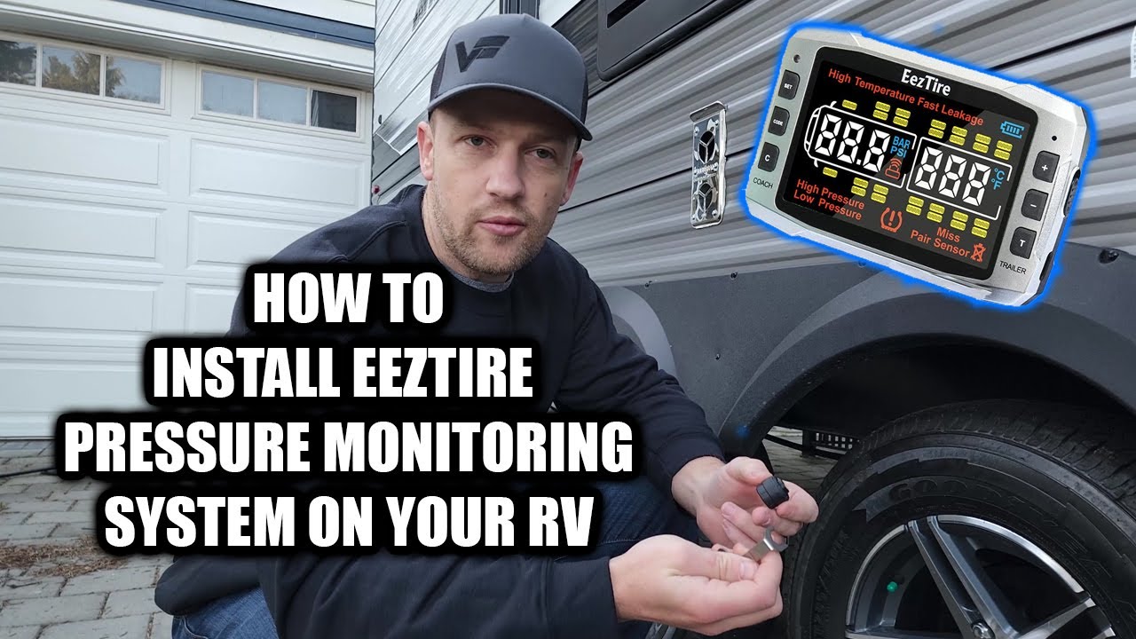 How to Install EEZTire TPMS Real Time24x7 Tire Pressure Monitoring System (Jayco Jayflight 267bhs)