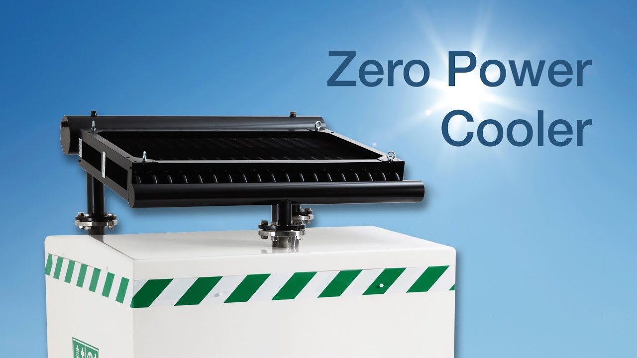 World's First Zero Power Cooling System for Emergency Tank Showers