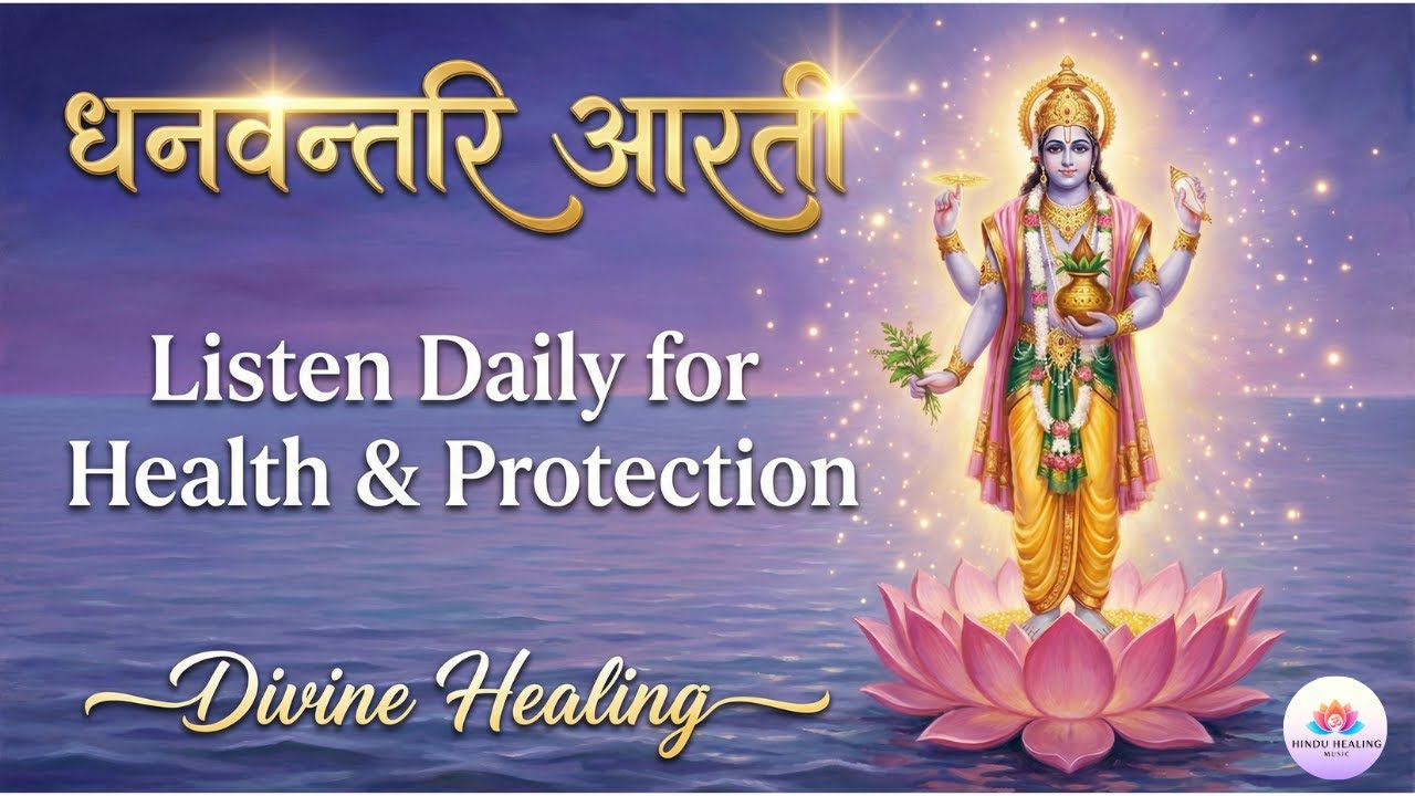 Shri Dhanvantari Aarti 🙏 Listen Daily for Health & Protection | Remove All Diseases & Negativity!
