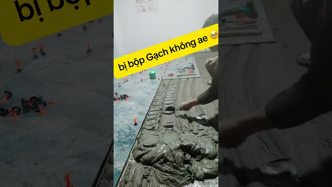 L&aacute;t như ni c&oacute; bộp gạch kh&ocirc;ng mọi người, e thấy hơi lo #diy #oplatgach #gachmen #nhadep #keoplatgach