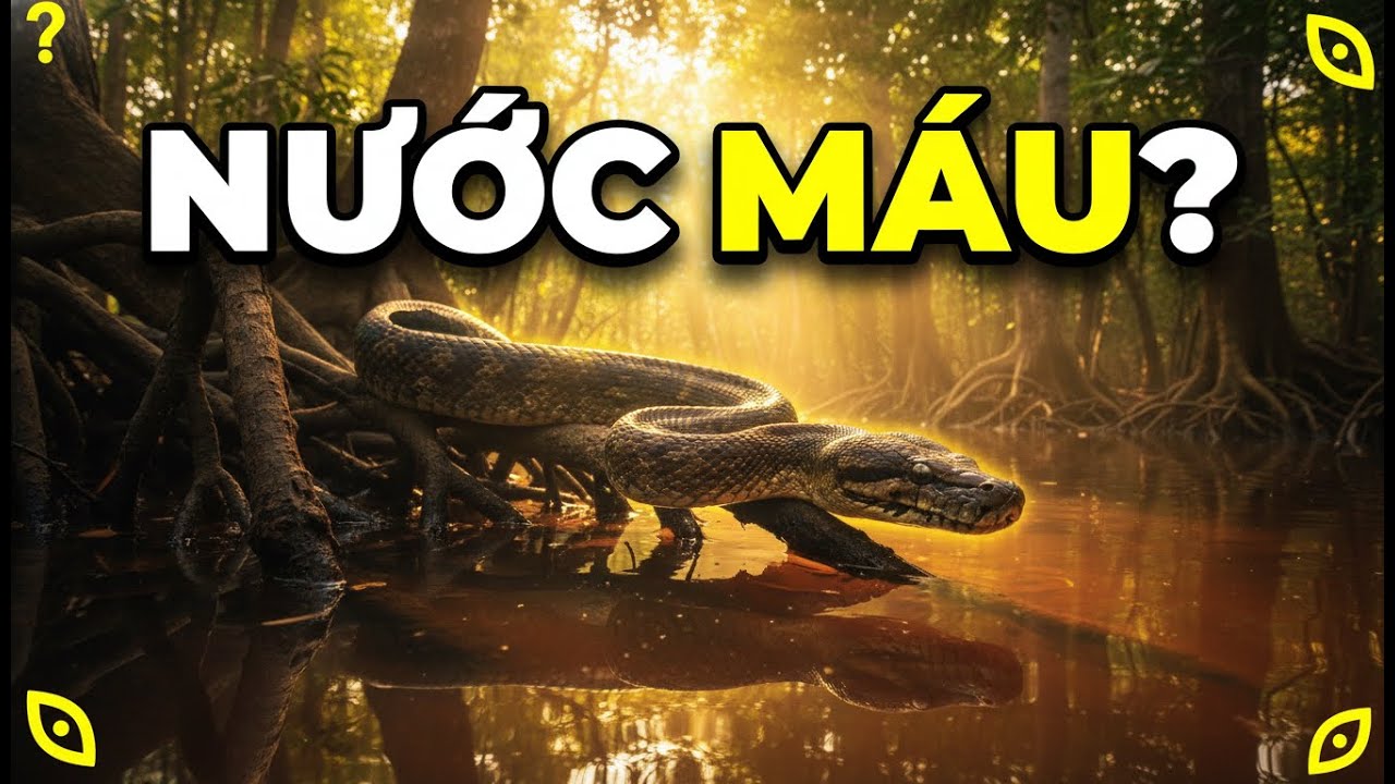 Bí Mật Rừng U Minh: Tại Sao Nước Ở Đây Lại Màu ĐỎ? 🩸 - Thế Giới Động Vật Hoang Dã
