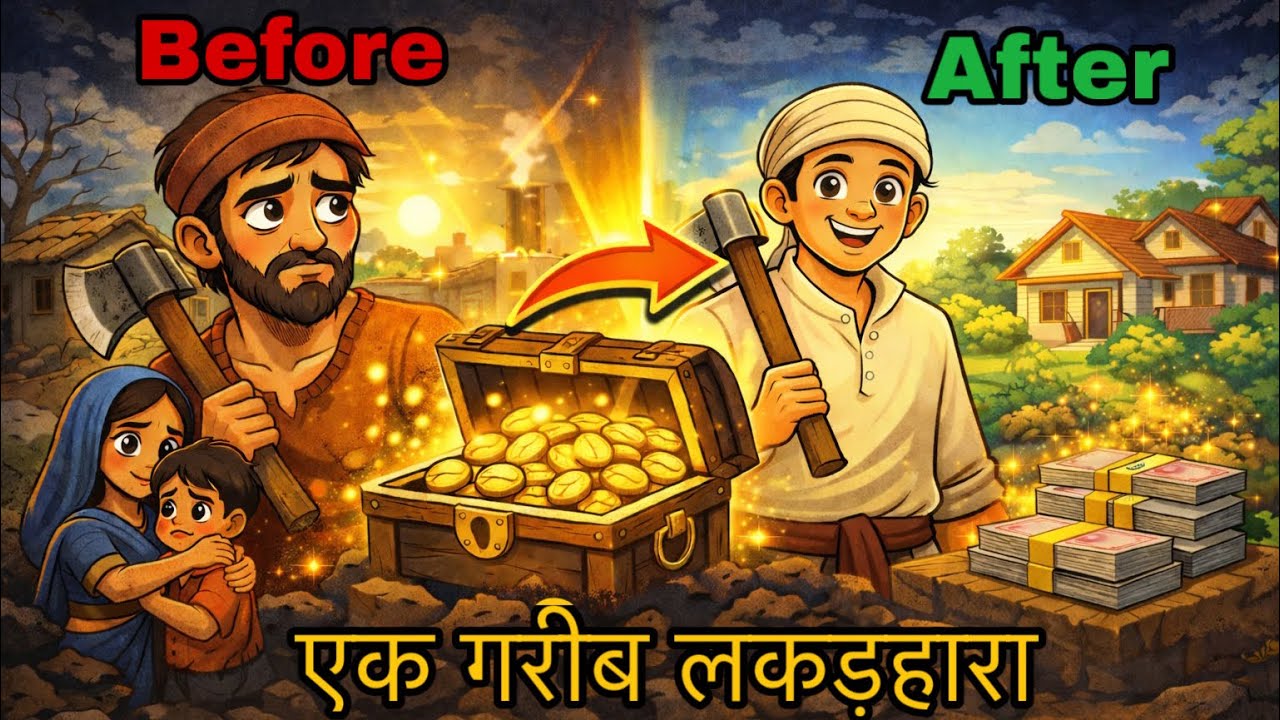 Ek Gareeb Lakadhara | Hindi Story | Hindi Kahaniya | Kisso Ki Factory