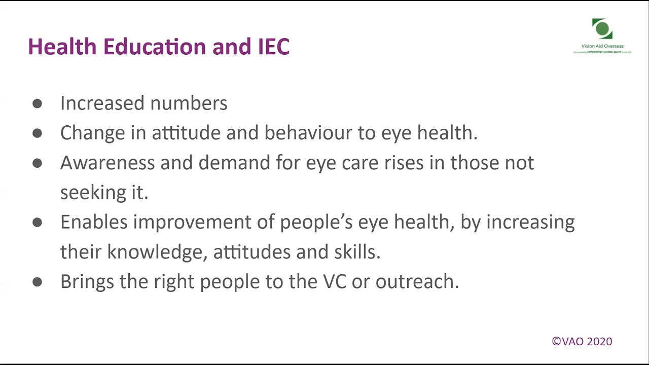 4  Marketing the Eye Care Service