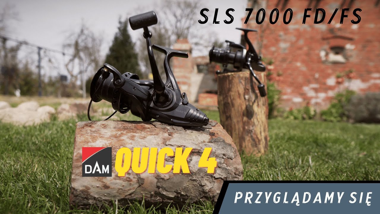 Kołowrotki karpiowe DAM Quick 4 SLS 7000 FD/FS / Przyglądamy się