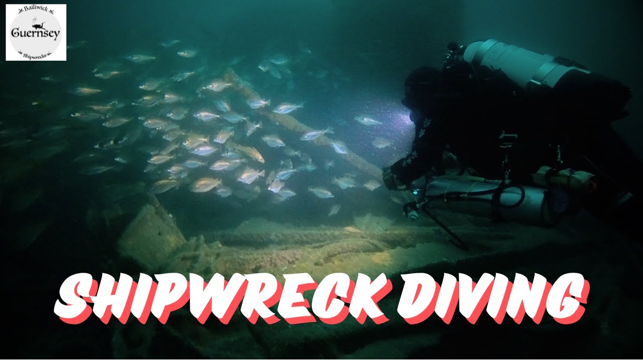 Deep Shipwreck Diving in the Channel Islands | Sark | Congers