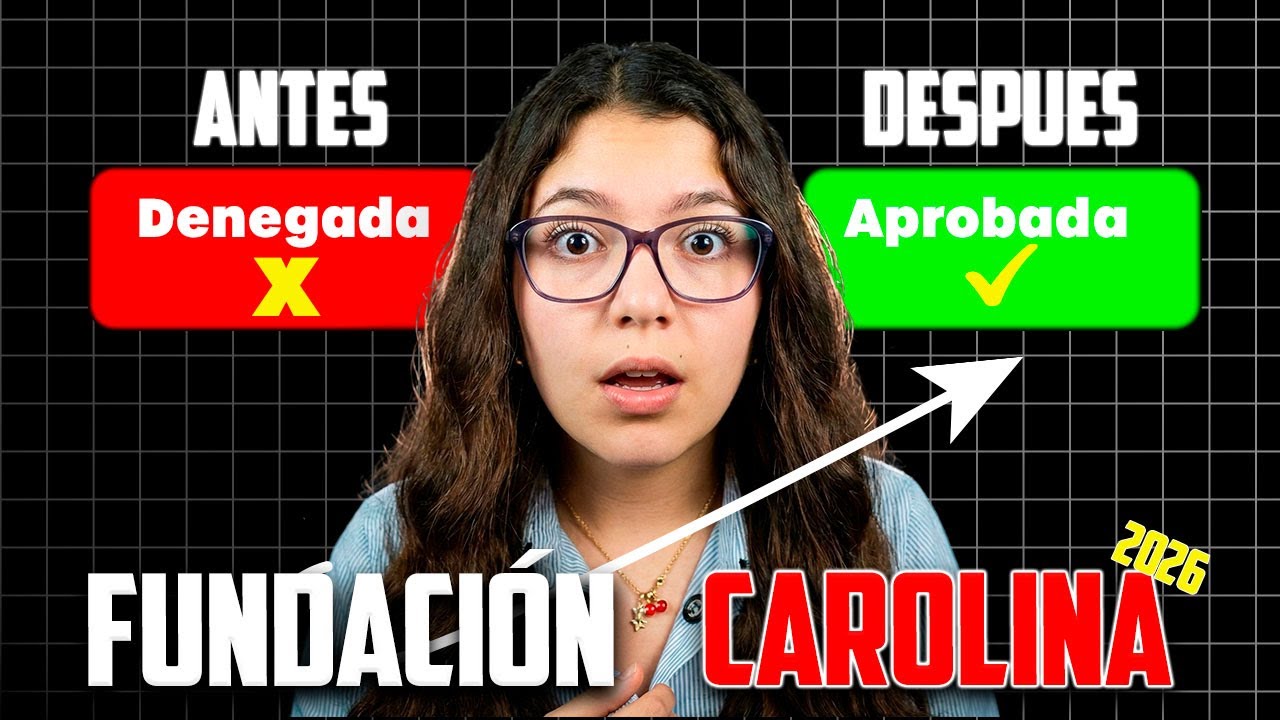 Página de la beca Fundación Carolina - Como postular 2026