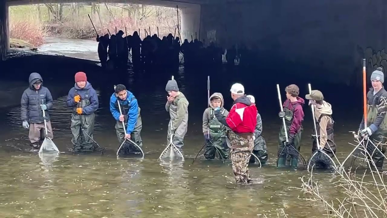 April 12, 2025 Cobourg Fish Lift Pratts Pond