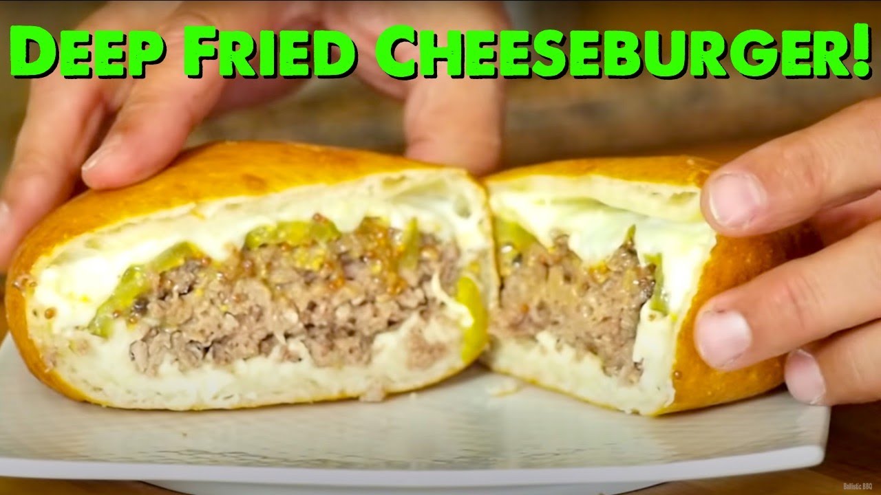 How to Cook a Deep-Fried Cheeseburger | Korzo 