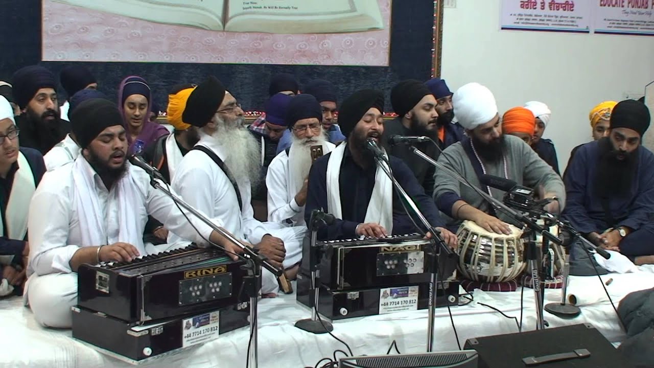 Manchester Rhensabhi December 2012 - Bhai Jagpal Singh | Shabad Gurbani Keertan