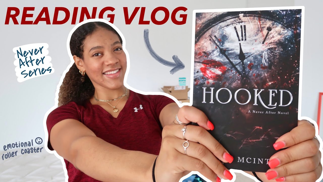 reading hooked by emily mcintire ❤️🏴&zwj;☠️ (spoiler free reading vlog)