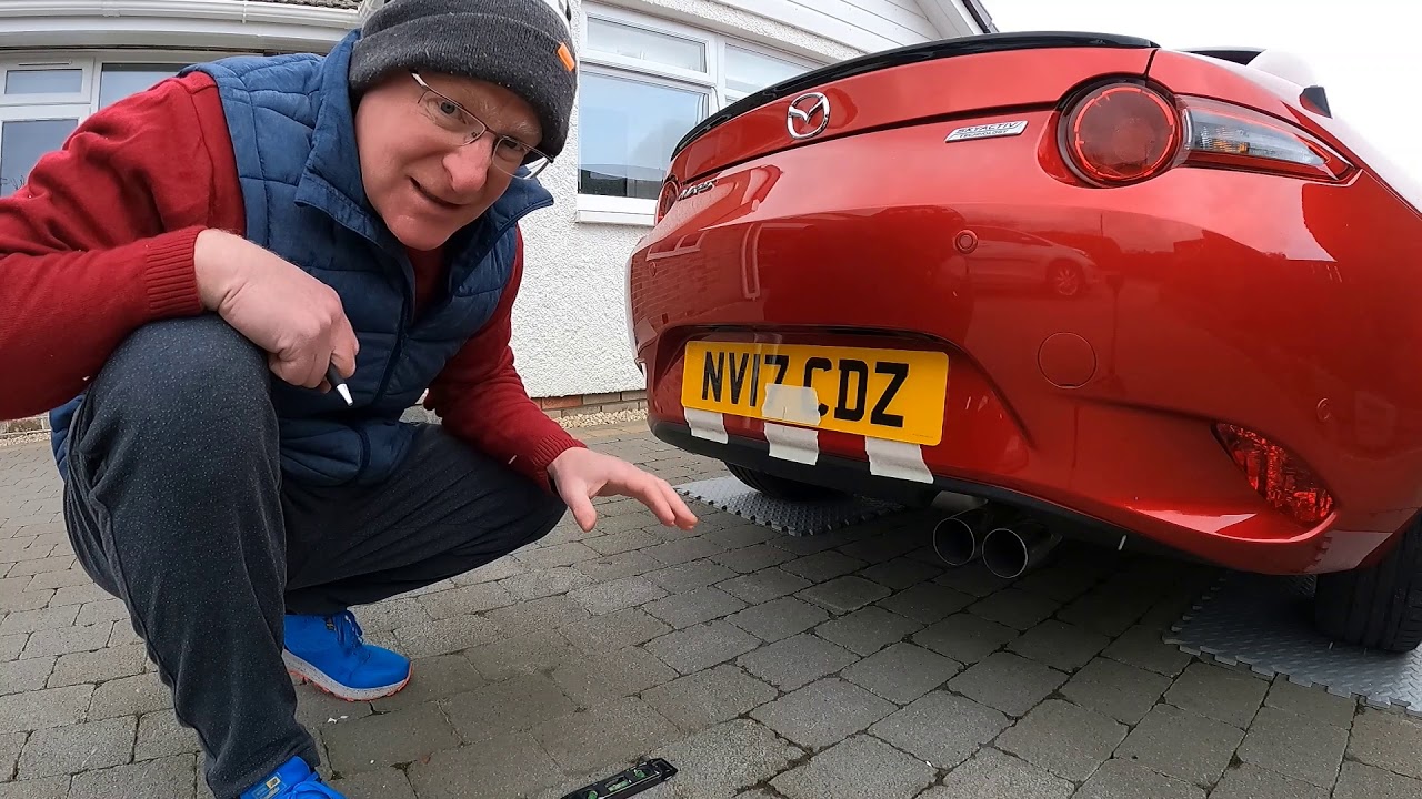 Fitting Number Plates - Flat & Curved Surfaces