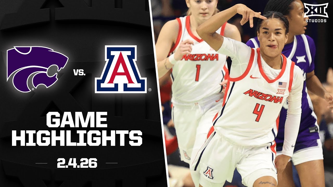 Kansas State vs. Arizona Game Highlights | 2025-26 Big 12 Women's Basketball