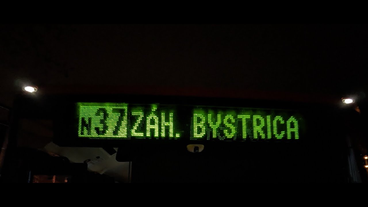 N37 | Hlavná stanica → Záhorská Bystrica a späť 03/23