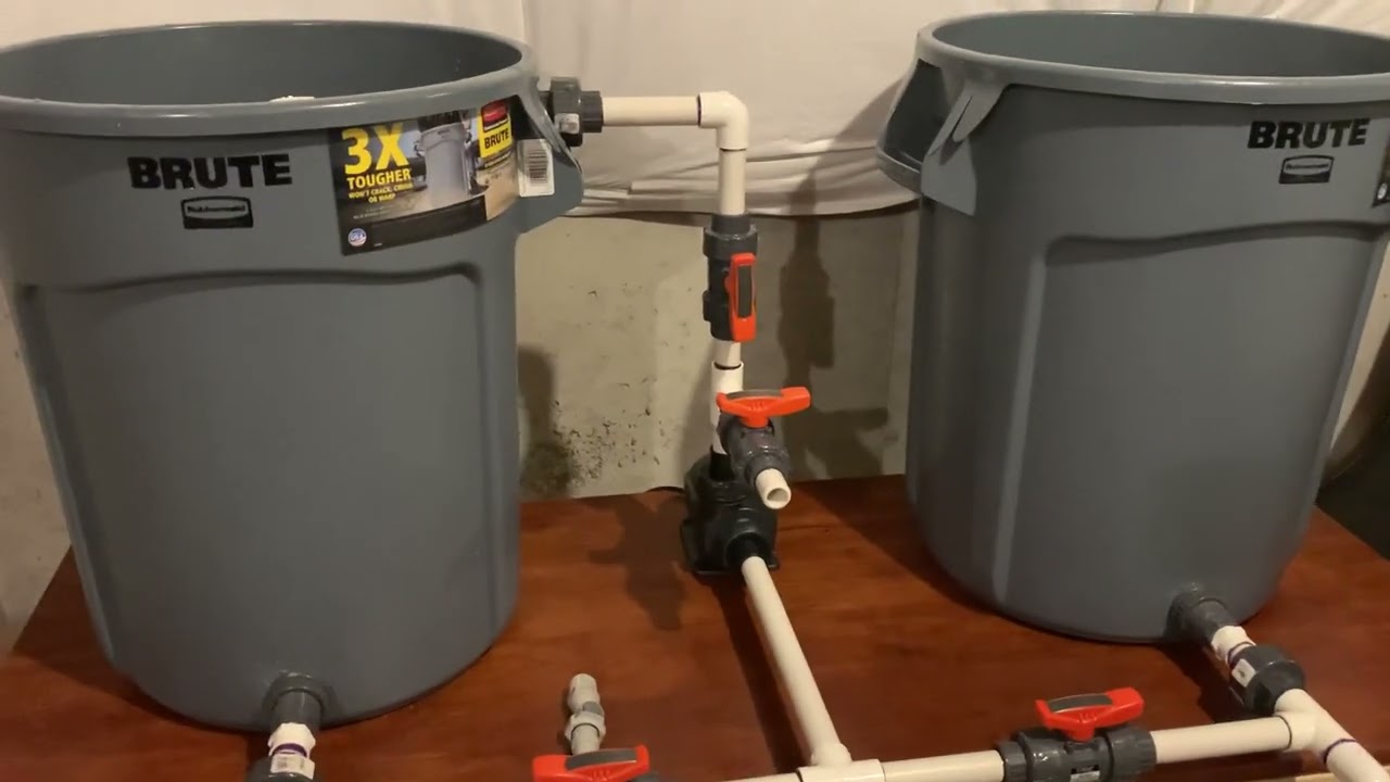 Saltwater mixing station walkthrough