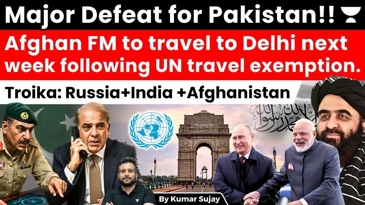 Afghanistan's FM Amir Khan Muttaqi To Visit Delhi Next Week As UNSC Clears Travel Request
