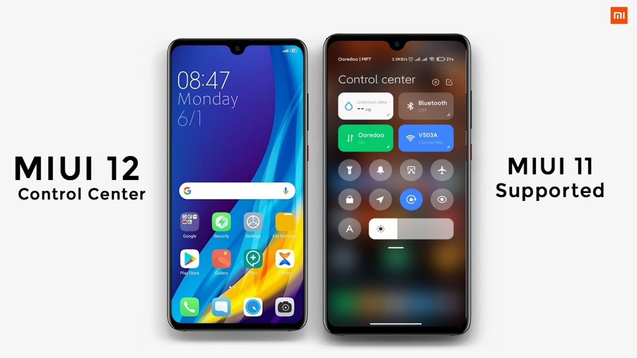 MIUI 12 Control Center Supported No 1 Premium Theme For MIUI 11 Works On All Xiaomi Phones