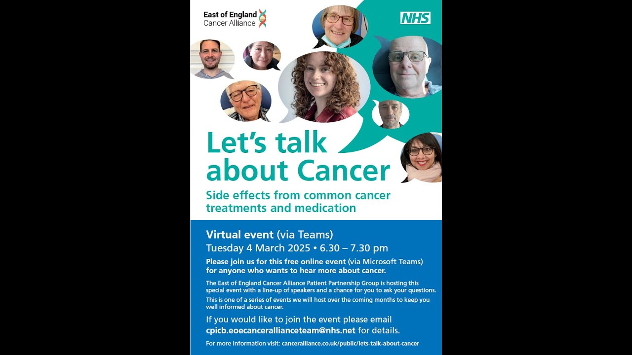 Let’s Talk About Cancer  Side Effects of Common Cancer Treatments and Medications 4 March 2025