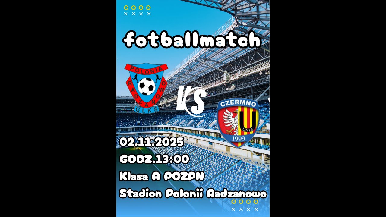 Polonia Radzanowo -  Unia Czermno 4 - 0