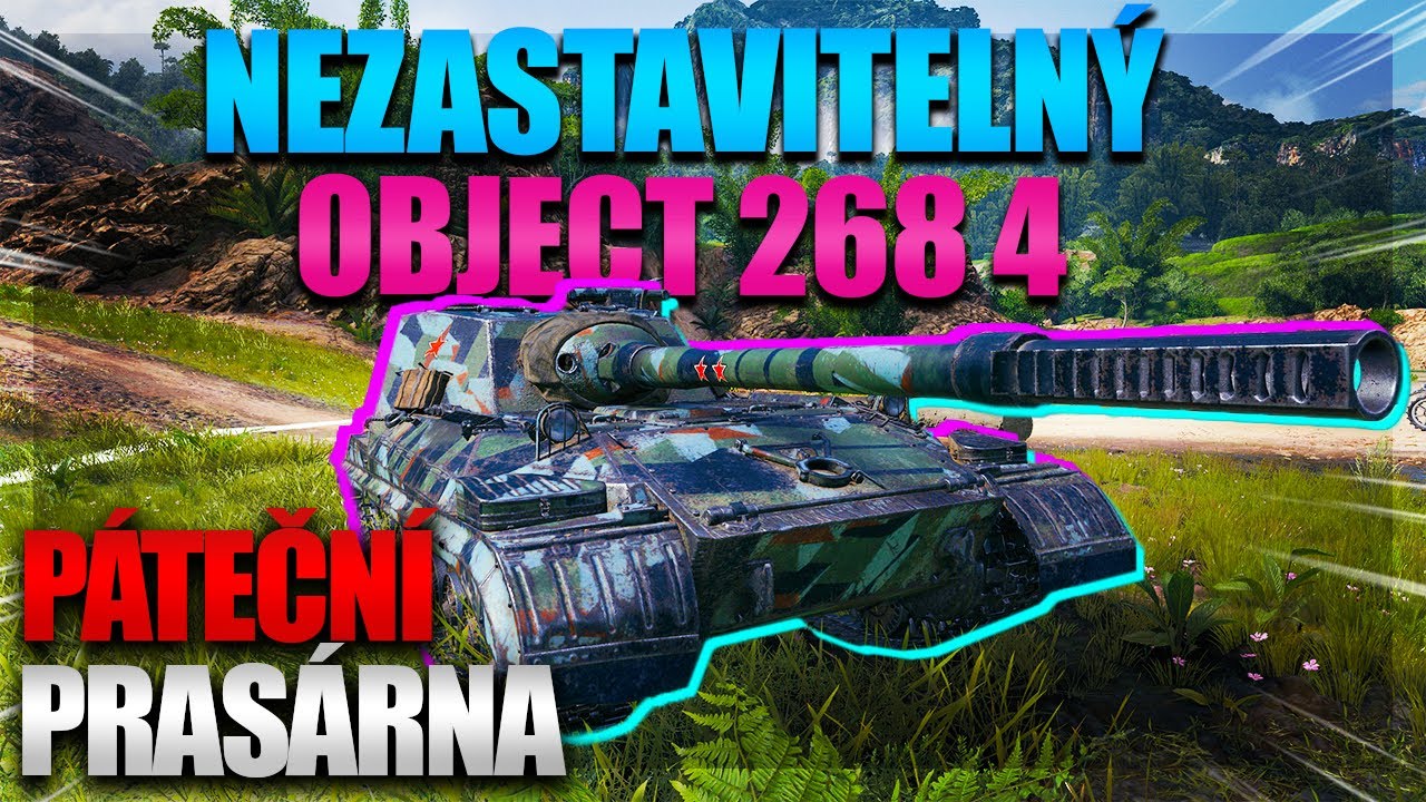 World of Tanks/ Komentovaný replay/ Object 268 4 / Páteční prasárna 🐷