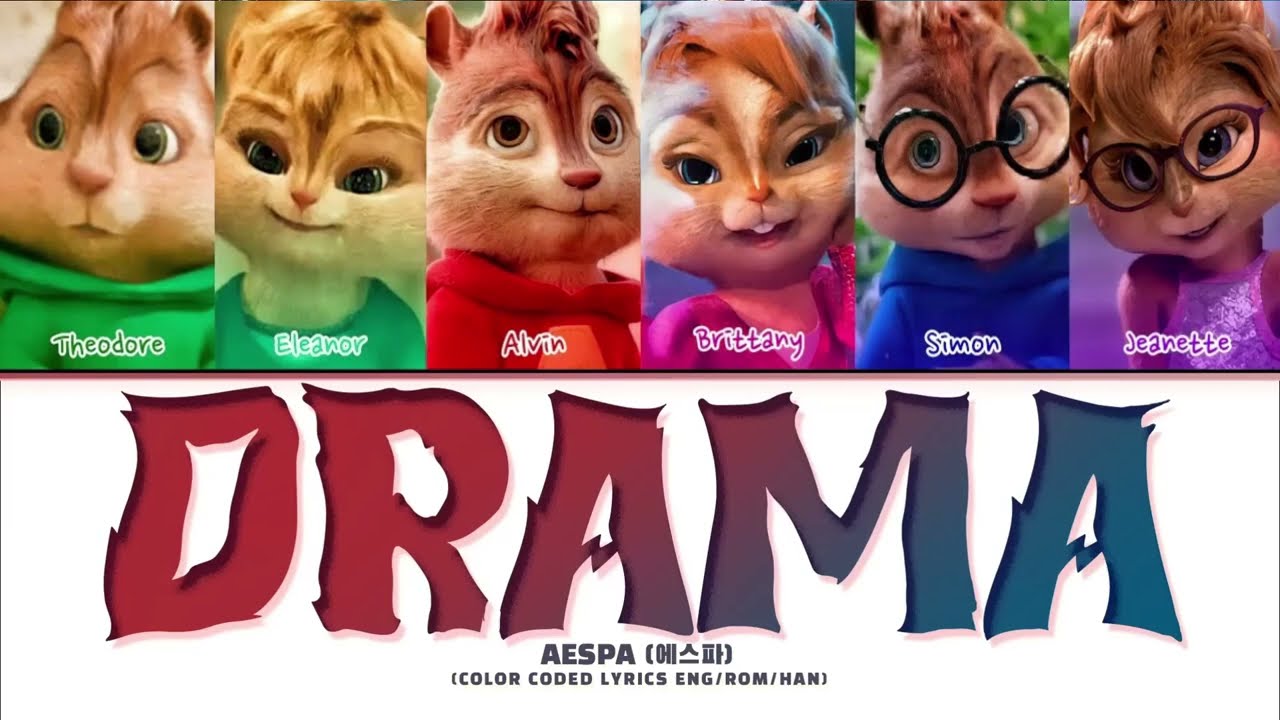 AESPA - Drama (Cover by The Chipmunks)