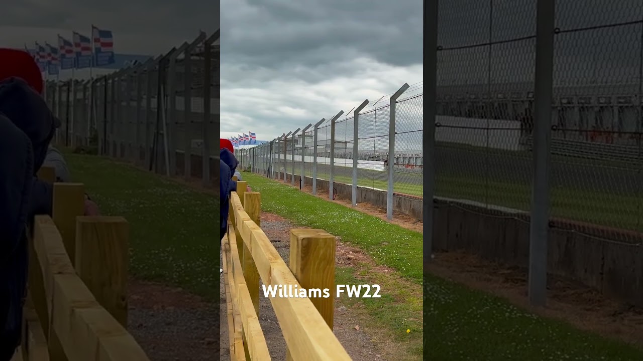 Williams FW22 ex Jenson Button @ Donington Historic Festival 2025 #V10 #f1