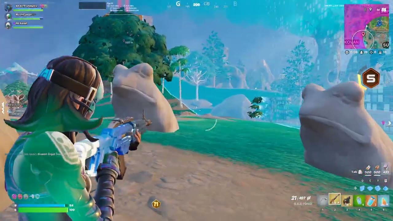 UZUN SÜRE SONRA FNCS OYNADIM (Fortnite Turnuva)