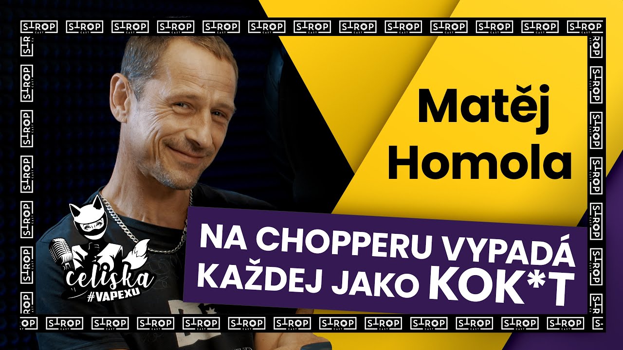Na chopperu vypadá každej jako kok*t  | Matěj Homola - Wohnout | Celiska #vApexu