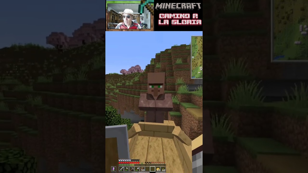 &iquest;UN ALDEANO ESCONDIDO EN EL TEJADO? &iexcl;Casi morimos por &eacute;l! #minecraft #capicomanche