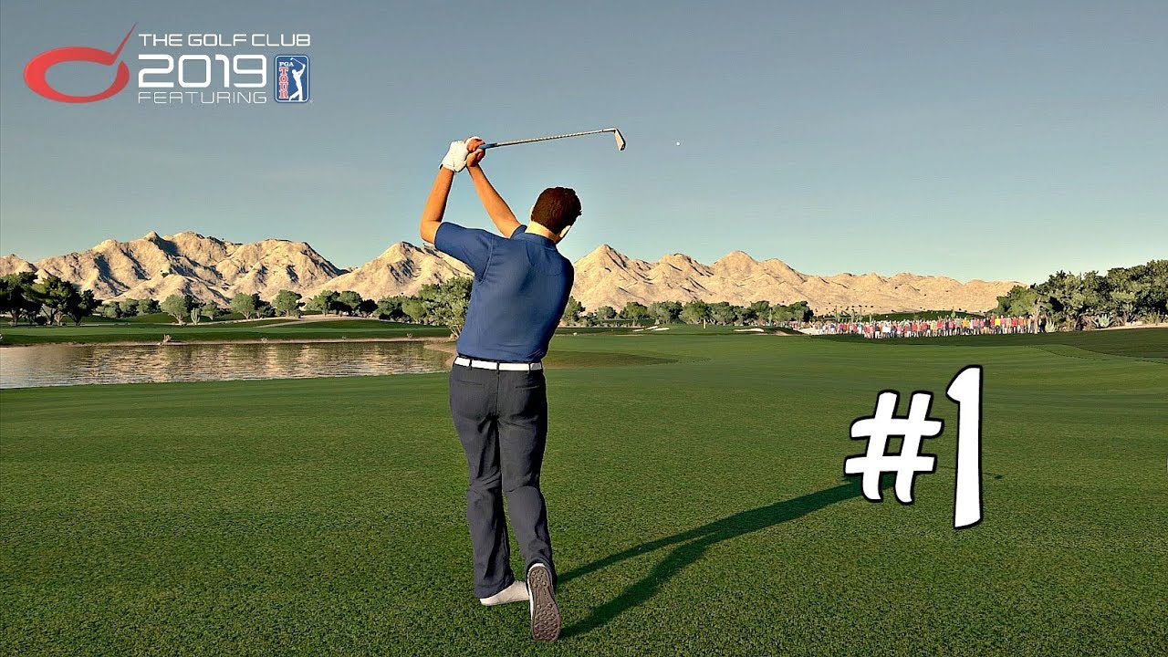 The Golf Club 2019 Career Mode Part 1 - Web.Com Q-School Final | PS4 Pro Gameplay