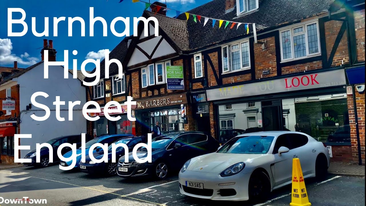 Burnham High Street, Berkshire, England