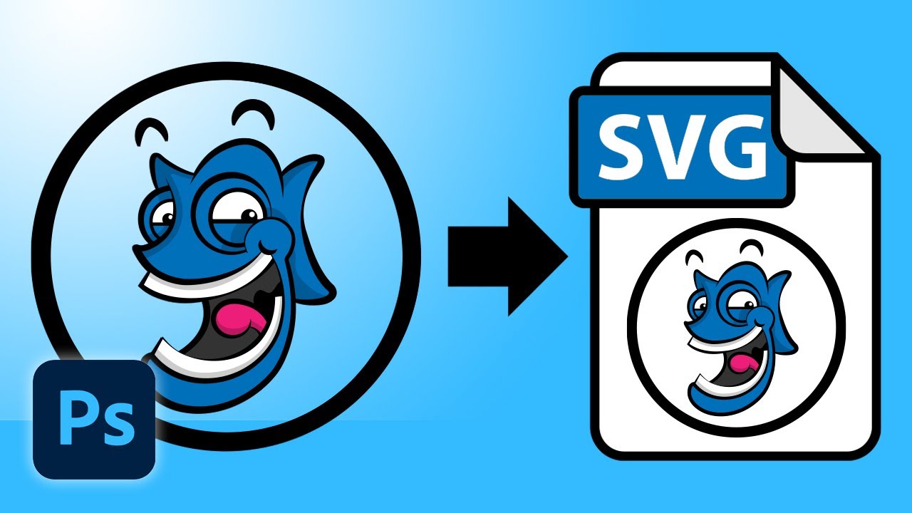 Как экспортировать SVG-файл в Photoshop 2023–2024
