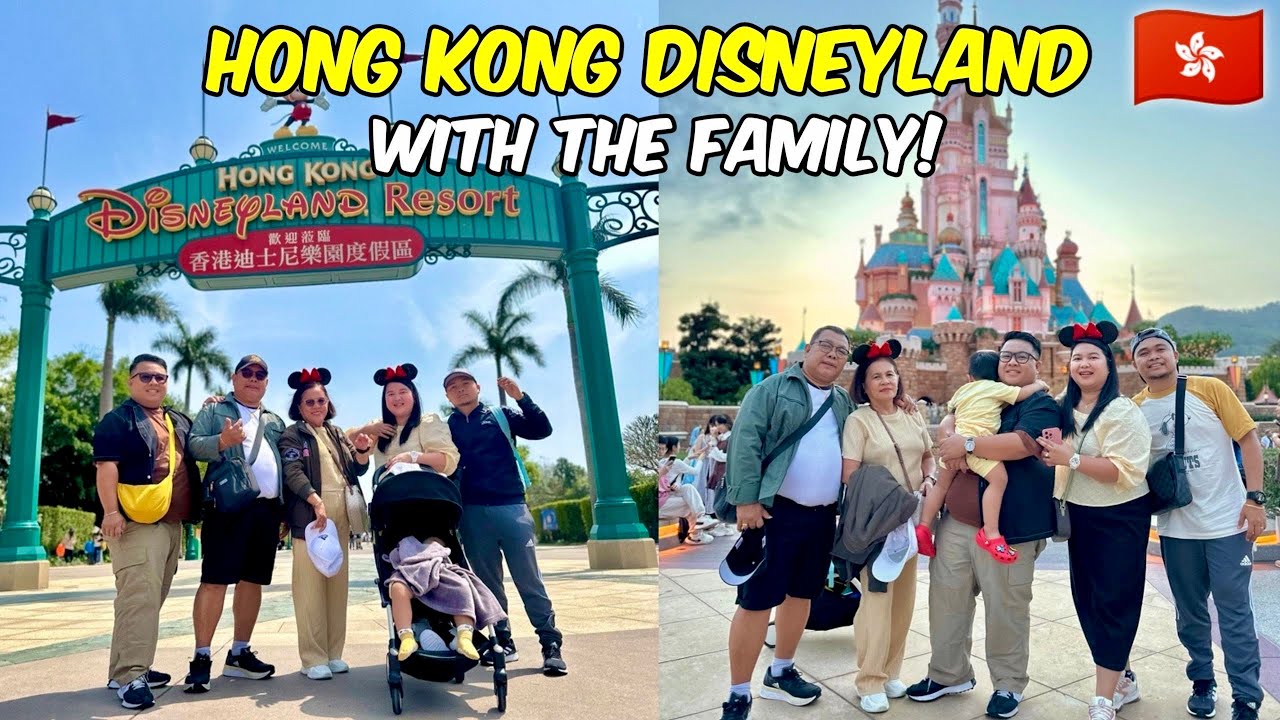 HONG KONG 2024: Let's go to Hong Kong Disneyland with the Fam! 🇭🇰 | Jm Banquicio