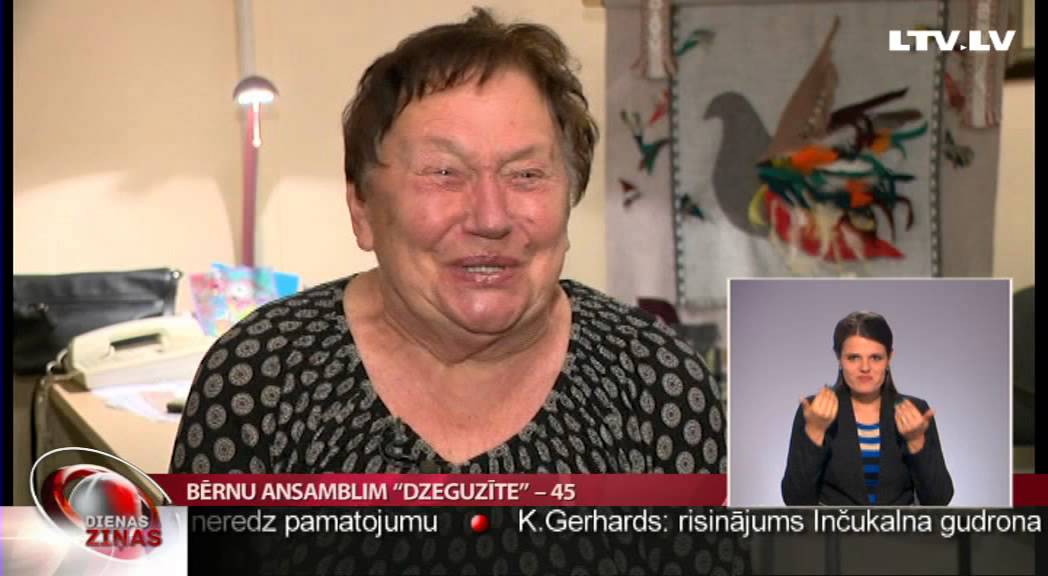 Bērnu ansamblim “Dzeguzīte” – 45