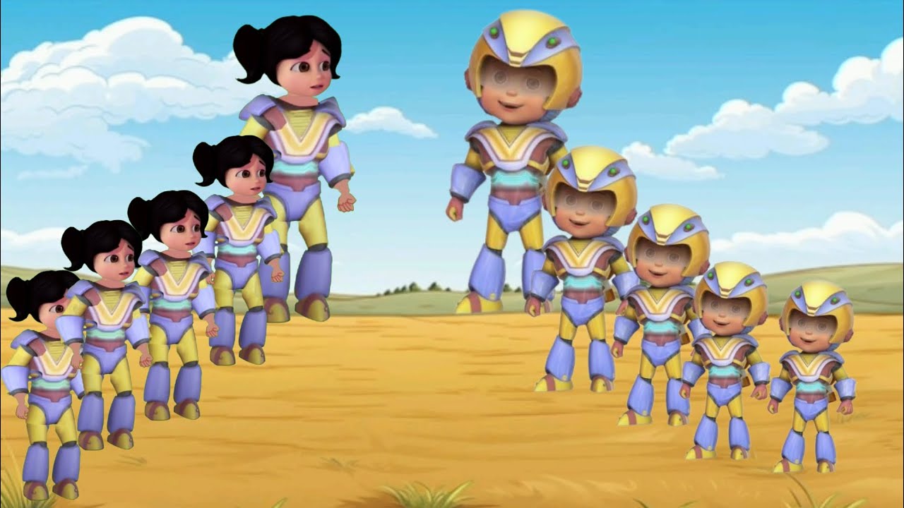  Veer the boy robot Veer aur imali mein Mah mukabala वीर और इमली में माह मुकाबला