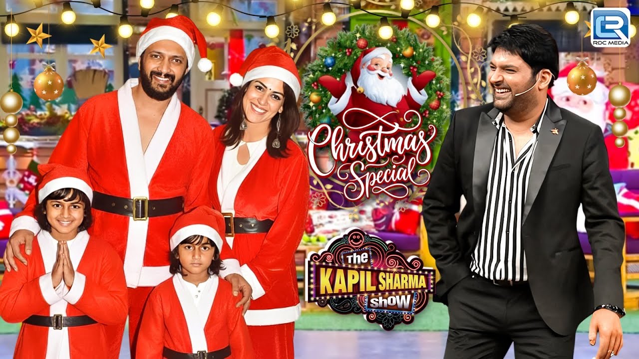 A Joyful Christmas with Riteish Deshmukh and His Family | Kapil Sharma Show S2 | Christmas Special