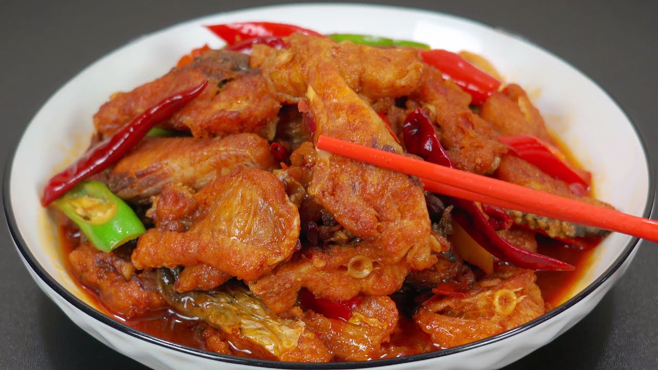 饭店的红烧鱼块为什么那么好吃？原来腌制鱼肉有技巧，鱼肉去腥入味的方法，鱼肉鲜嫩入味 Braised fish block#红烧鱼块 #红烧鱼 #豆瓣鱼 #烧鱼块 #下酒菜 #家常菜 #美食教程 #腌鱼