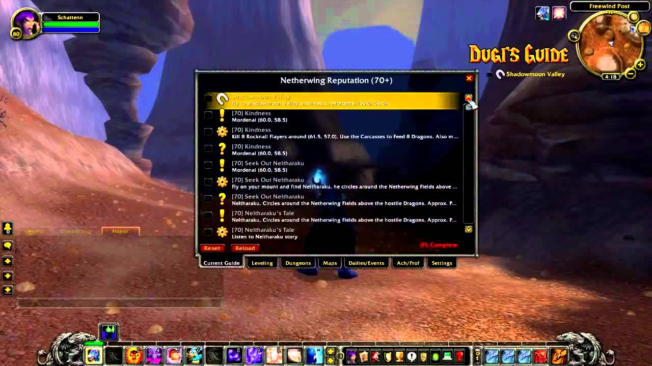 WOW Cataclysm Achievements & Professions Guide